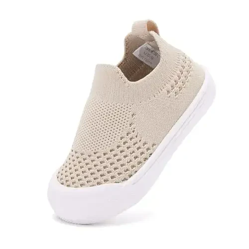 BMCiTYBM Baby Sneakers Girls Boys Lightweight Breathable Mesh First Walkers Shoes 6-24 Months - 5