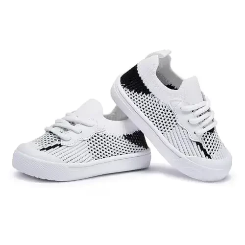 BMCiTYBM Baby Sneakers Girls Boys Lightweight Breathable Mesh First Walkers Shoes 6-24 Months - 1