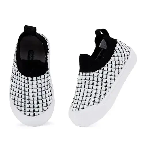 BMCiTYBM Baby Sneakers Girls Boys Lightweight Breathable Mesh First Walkers Shoes 6-24 Months - 4