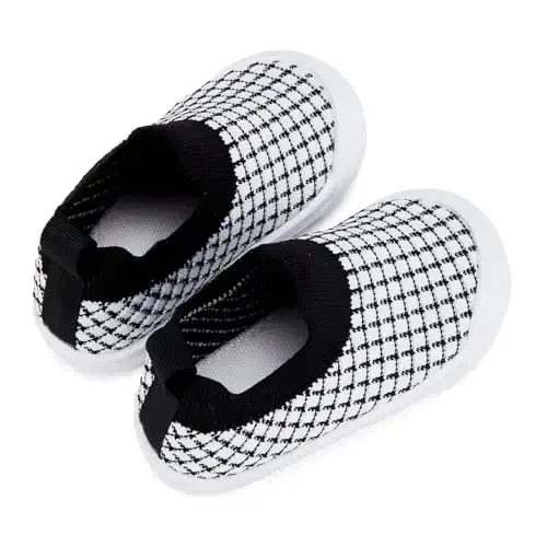 BMCiTYBM Baby Sneakers Girls Boys Lightweight Breathable Mesh First Walkers Shoes 6-24 Months - 5