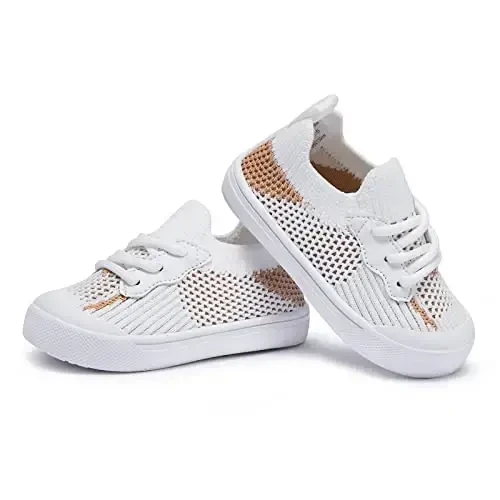 BMCiTYBM Baby Sneakers Girls Boys Lightweight Breathable Mesh First Walkers Shoes 6-24 Months - 1