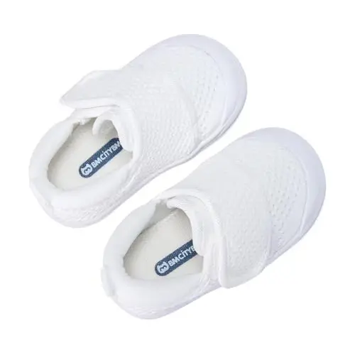 BMCiTYBM Baby Sneakers Girls Boys Lightweight Breathable Mesh First Walkers Shoes 6-24 Months - 4