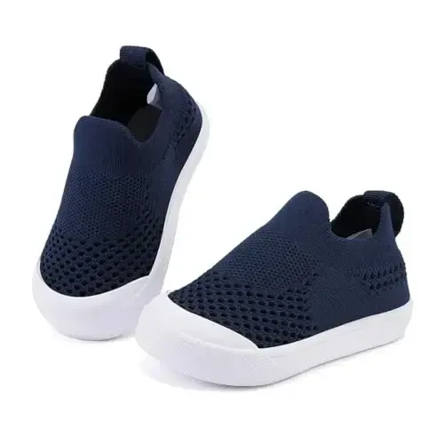 BMCiTYBM Baby Sneakers Girls Boys Yengil nafas oladigan to'rli birinchi qadam qo'yuvchi poyabzal 6-24 oy - 3