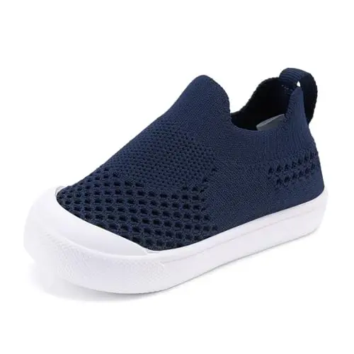 BMCiTYBM Baby Sneakers Girls Boys Yengil nafas oladigan to'rli birinchi qadam qo'yuvchi poyabzal 6-24 oy - 1