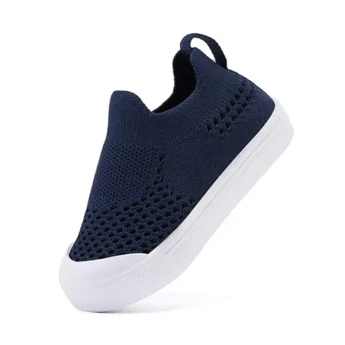 BMCiTYBM Baby Sneakers Girls Boys Yengil nafas oladigan to'rli birinchi qadam qo'yuvchi poyabzal 6-24 oy - 4