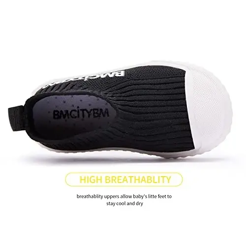 BMCiTYBM Baby Sneakers Qizlar Bolalar Yengil Nafas Oluvchi To'r Birinchi Yuruvchi Poyabzal 6-24 Oy - 3