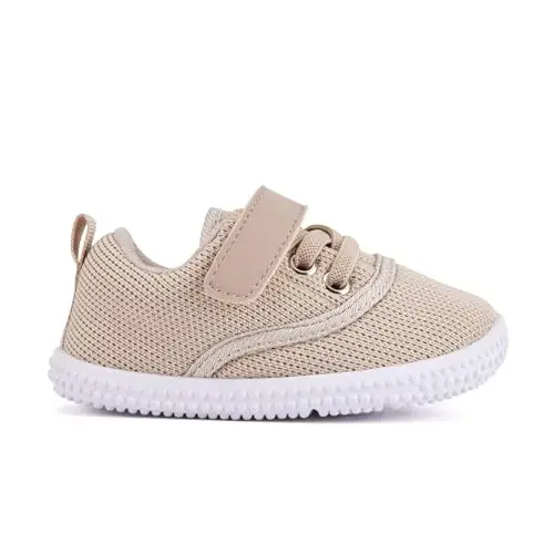 BMCiTYBM Baby Walking Shoes Infant Boy Girl First Walker Sneakers Breathable Lightweight Non-Slip Barefoot Shoes 6 9 12 18 24 Months - 3