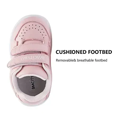 BMCiTYBM Baby Shoes Infant Boy Girl First Walker Shoes Toddler Walking Shoes Lightweight Non-Slip Sneakers for 6 9 12 18 24 Months - 5