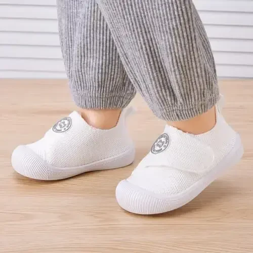 BMCiTYBM Baby Shoes Infant Boy Girl First Walker Shoes Toddler Walking Shoes Lightweight Non-Slip Sneakers for 6 9 12 18 24 Months - 2