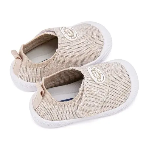 BMCiTYBM Baby Shoes Infant Boy Girl First Walker Shoes Toddler Walking Shoes Lightweight Non-Slip Sneakers for 6 9 12 18 24 Months - 5