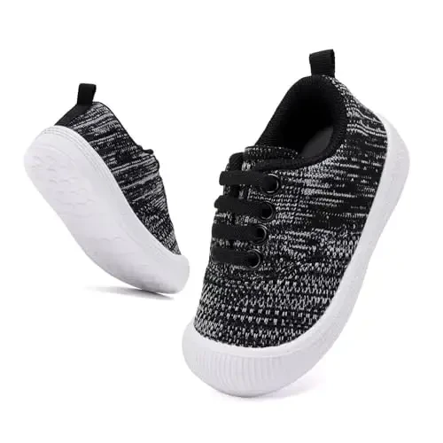 BMCiTYBM Baby Shoes Infant Boy Girl First Walker Shoes Toddler Walking Shoes Lightweight Non-Slip Sneakers for 6 9 12 18 24 Months - 5
