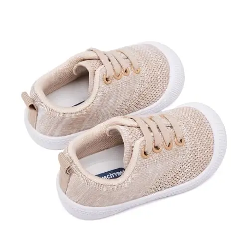 BMCiTYBM Baby Shoes Infant Boy Girl First Walker Shoes Toddler Walking Shoes Lightweight Non-Slip Sneakers for 6 9 12 18 24 Months - 4