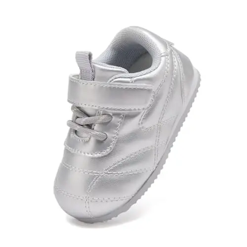 BMCiTYBM Baby Shoes Infant Boy Girl First Walker Shoes Toddler Walking Shoes Lightweight Non-Slip Sneakers for 6 9 12 18 24 Months - BMCITYBM