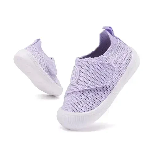BMCiTYBM Baby Shoes Infant Boy Girl First Walker Shoes Toddler Walking Shoes Lightweight Non-Slip Sneakers for 6 9 12 18 24 Months - 3