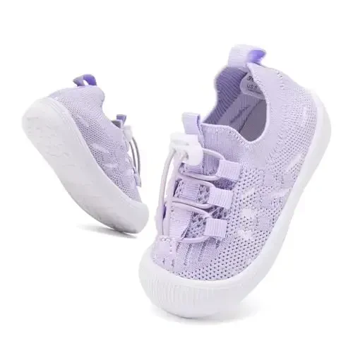 BMCiTYBM Baby Shoes Infant Boy Girl First Walker Shoes Toddler Walking Shoes Lightweight Non-Slip Sneakers for 6 9 12 18 24 Months - 4