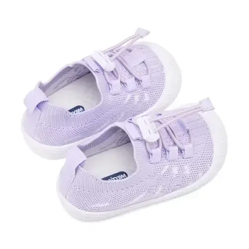 BMCiTYBM Baby Shoes Infant Boy Girl First Walker Shoes Toddler Walking Shoes Lightweight Non-Slip Sneakers for 6 9 12 18 24 Months - 5