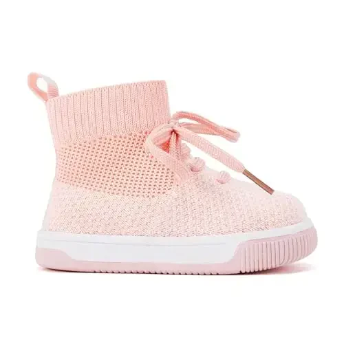 BMCiTYBM Baby Shoes Infant Boy Girl First Walker Shoes Toddler Walking Shoes Lightweight Non-Slip Sneakers for 6 9 12 18 24 Months - 3