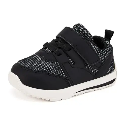 BMCiTYBM Baby Shoes Infant Boy Girl First Walking Shoes Toddler Lightweight Non-Slip Tennis Sneakers for 6 9 12 18 24 Months - BMCITYBM