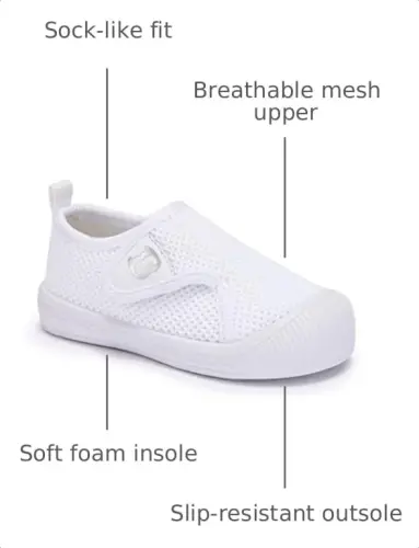 BMCiTYBM Baby Shoes Infant Boy Girl First Walker Shoes Toddler Walking Shoes Lightweight Non-Slip Sneakers for 6 9 12 18 24 Months 