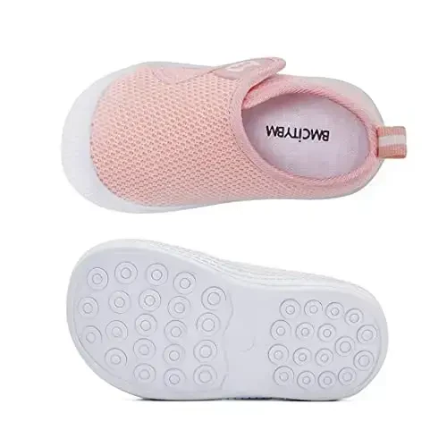 BMCiTYBM Baby Shoes Infant Boy Girl First Walker Shoes Toddler Walking Shoes Lightweight Non-Slip Sneakers for 6 9 12 18 24 Months - 2