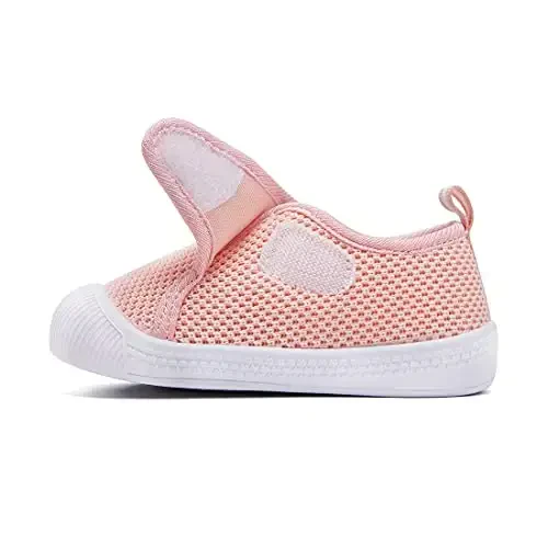 BMCiTYBM Baby Shoes Infant Boy Girl First Walker Shoes Toddler Walking Shoes Lightweight Non-Slip Sneakers for 6 9 12 18 24 Months - 3