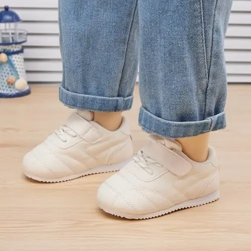 BMCiTYBM Baby Shoes Infant Boy Girl First Walker Shoes Toddler Walking Shoes Lightweight Non-Slip Sneakers for 6 9 12 18 24 Months - BMCITYBM (1)
