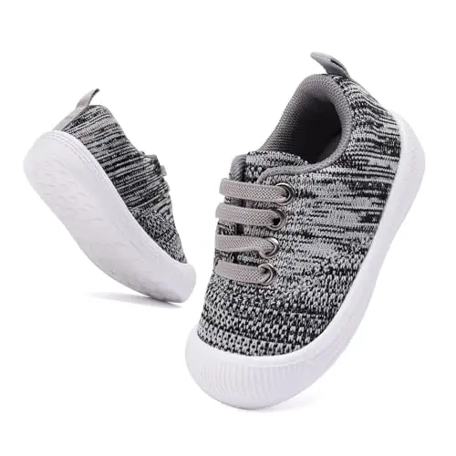 BMCiTYBM Baby Shoes Infant Boy Girl First Walker Shoes Toddler Walking Shoes Lightweight Non-Slip Sneakers for 6 9 12 18 24 Months - 5
