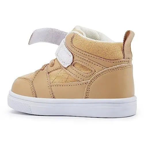 BMCiTYBM Baby Shoes Infant Boy Girl First Walker Shoes Toddler Walking Shoes Lightweight Non-Slip Sneakers for 6 9 12 18 24 Months - 4