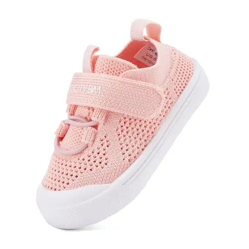 BMCiTYBM Baby Shoes Boy Girl Infant Sneakers Non-Slip First Walkers 6 9 12 18 24 Months - 1