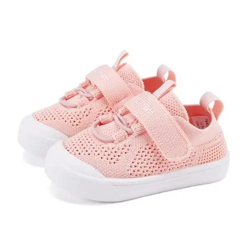BMCiTYBM Baby Shoes Boy Girl Infant Sneakers Non-Slip First Walkers 6 9 12 18 24 Months - 3