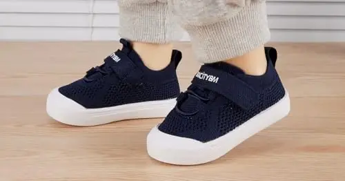 BMCiTYBM Baby Shoes Boy Girl Infant Sneakers Non-Slip First Walkers 6 9 12 18 24 Months - 2