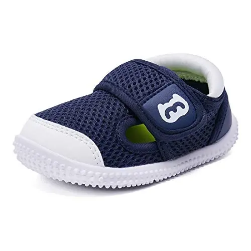 BMCiTYBM Baby Shoes Boy Girl Infant Sneakers Non-Slip First Walkers 6 9 12 18 24 Months - 1