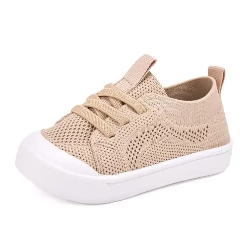 BMCiTYBM Baby Shoes Boy Girl Infant Sneakers Non-Slip First Walkers 6 9 12 18 24 Months - 1