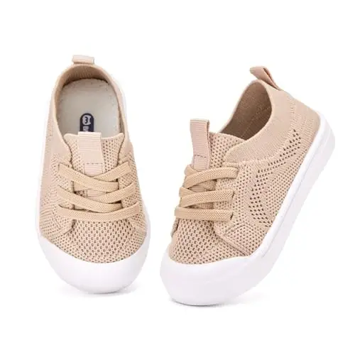 BMCiTYBM Baby Shoes Boy Girl Infant Sneakers Non-Slip First Walkers 6 9 12 18 24 Months - 2