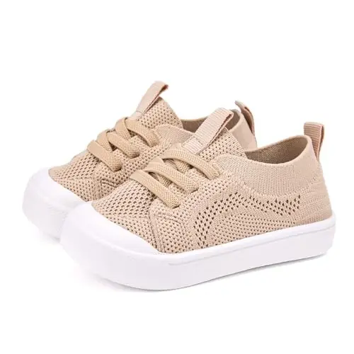 BMCiTYBM Baby Shoes Boy Girl Infant Sneakers Non-Slip First Walkers 6 9 12 18 24 Months - 3