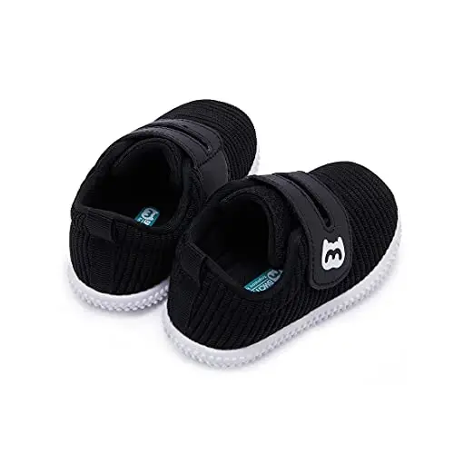 BMCiTYBM Baby Shoes Boy Girl Infant Sneakers Non-Slip First Walkers 6 9 12 18 24 Months - 5