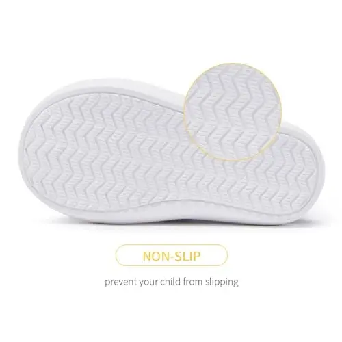 BMCiTYBM Baby Shoes Boy Girl Infant Sneakers Non-Slip First Walkers 6 9 12 18 24 Months - 5
