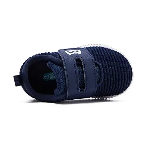 BMCiTYBM Baby Shoes Boy Girl Infant Sneakers Non-Slip First Walkers 6 9 12 18 24 Months - 5