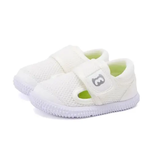 BMCiTYBM Baby Shoes Boy Girl Infant Sneakers Non-Slip First Walkers 6 9 12 18 24 Months - 4