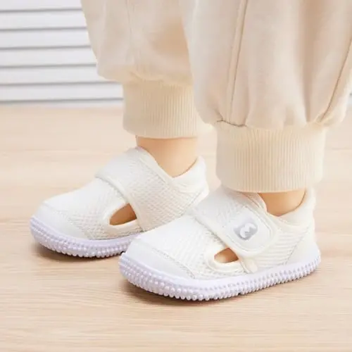 BMCiTYBM Baby Shoes Boy Girl Infant Sneakers Non-Slip First Walkers 6 9 12 18 24 Months - 2