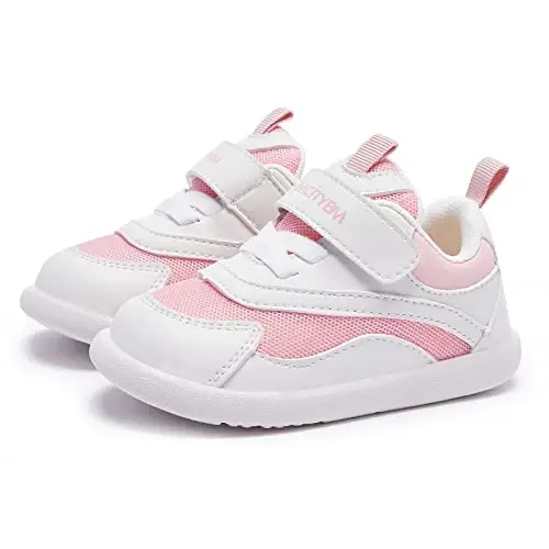 BMCiTYBM Baby Shoes Boy Girl Infant Sneakers Non-Slip First Walkers 6 9 12 18 24 Months - 4