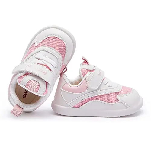BMCiTYBM Baby Shoes Boy Girl Infant Sneakers Non-Slip First Walkers 6 9 12 18 24 Months - 1