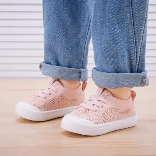 BMCiTYBM Baby Shoes Boy Girl Infant Sneakers Non-Slip First Walkers 6 9 12 18 24 Months - 2