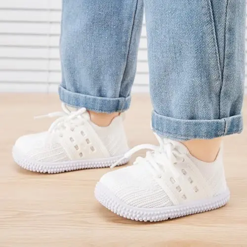 BMCiTYBM Baby Shoes Boy Girl Infant Sneakers Non-Slip First Walkers 6 9 12 18 24 Months - 2