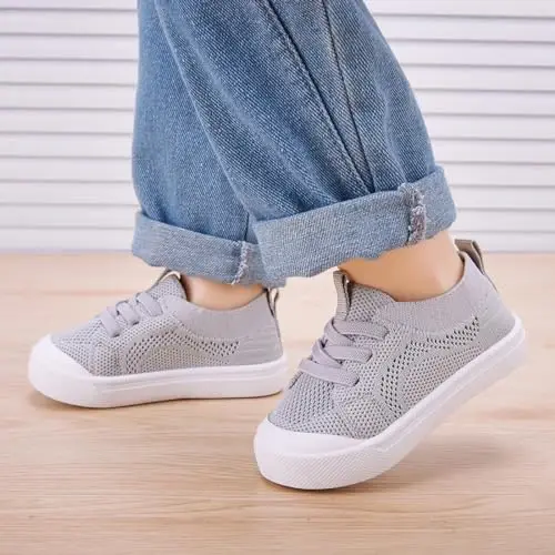 BMCiTYBM Baby Shoes Boy Girl Infant Sneakers Non-Slip First Walkers 6 9 12 18 24 Months - 3