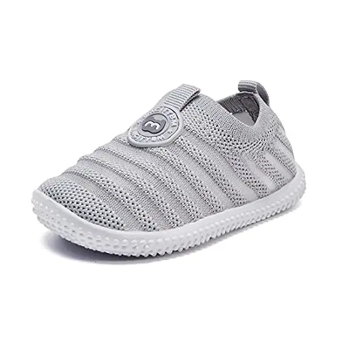 BMCiTYBM Baby Shoes Boy Girl Infant Sneakers Non-Slip First Walkers 6 9 12 18 24 Months - 1