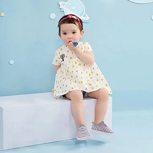 BMCiTYBM Baby Shoes Boy Girl Infant Sneakers Non-Slip First Walkers 6 9 12 18 24 Months - 2