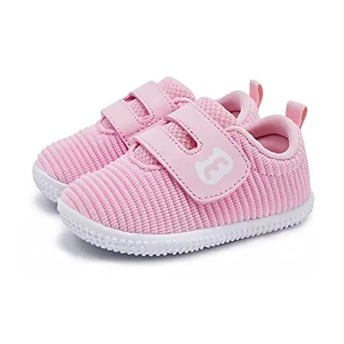 BMCiTYBM Baby Shoes Boy Girl Infant Sneakers Non-Slip First Walkers 6 9 12 18 24 Months - 1
