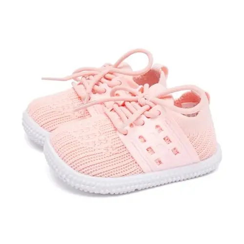 BMCiTYBM Baby Shoes Boy Girl Infant Sneakers Non-Slip First Walkers 6 9 12 18 24 Months - BMCITYBM