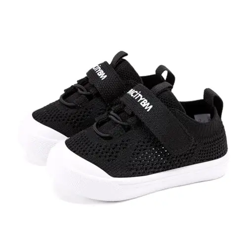 BMCiTYBM Baby Shoes Boy Girl Infant Sneakers Non-Slip First Walkers 6 9 12 18 24 Months - 3